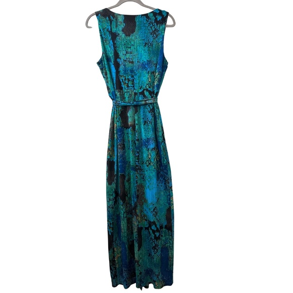 Jones New York Green Maxi Party Dress - Picture 3 of 7